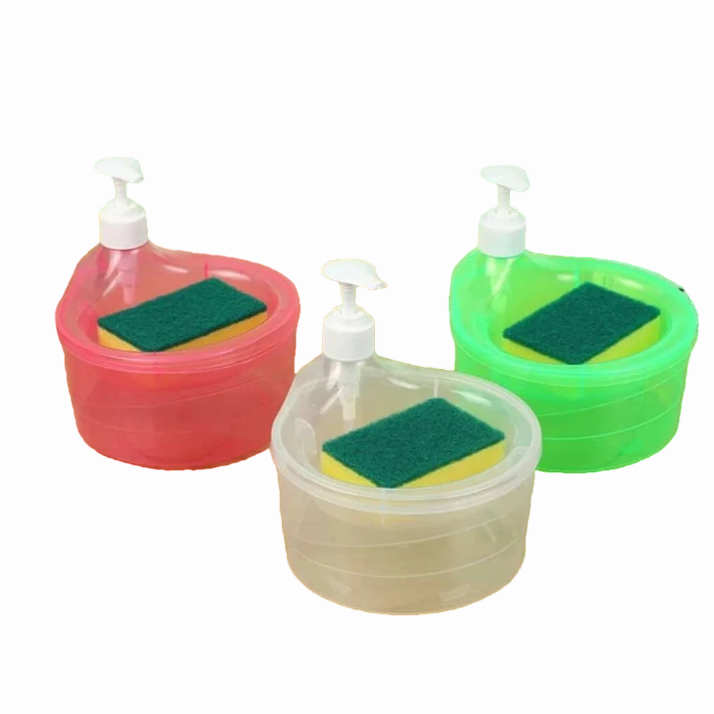 Double Layer 2 In 1 Soap Dispenser